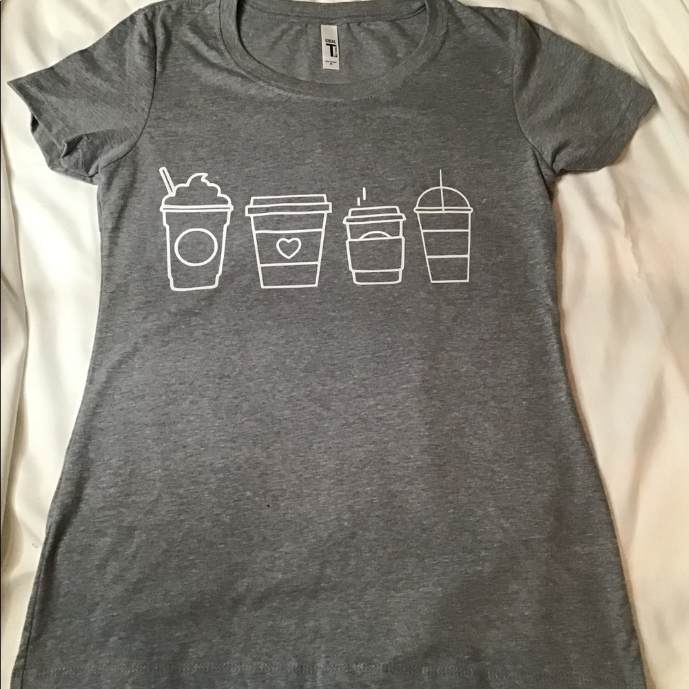 coffee shirt size medium